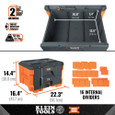Klein Tools 54822MB MODbox™ Two Drawer Toolbox