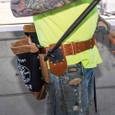 Klein Tools 5826XL Quick Release Leather Belt, Extra Large