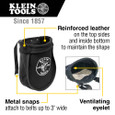 Klein Tools 51A Nut and Bolt Tool Pouch, 9 x 3.5 x 10-Inch