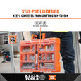 Klein Tools 54806MB MODbox™ Tall Component Box, Full Width