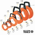 Klein Tools 56002 1/8-Inch Wide Steel Fish Tape 65-Foot