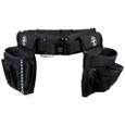 Klein Tools 5710XL Electrician's Padded Tool Belt/Pouch Combo, 27-Pocket, 4-Piece, XL
