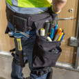 Klein Tools 5703 PowerLine™ Series Utility Pouch, 3-Pocket
