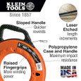 Klein Tools 56003 1/8'' Wide Steel Fish Tape 125 ft