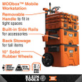 Klein Tools 54808MB MODbox™ Tall Component Box, Half Width