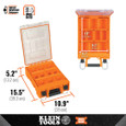 Klein Tools 54808MB MODbox™ Tall Component Box, Half Width