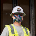 Klein Tools 60244 P100 Half-Mask Respirator, M/L