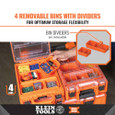 Klein Tools 54809MB MODbox™ Short Component Box, Half Width