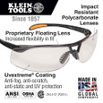 Klein Tools 60057 Protective Frameless Eyewear Brown Tinted Lens
