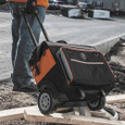 Klein Tools 55452RTB Tool Bag, Tradesman Pro™ Rolling Tool Bag, 24 Pockets, 19-Inch