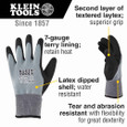 Klein Tools 60390 Thermal Dipped Gloves, Extra-Large Klein Tools 60390 Thermal Dipped Gloves, Extra-Large