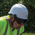 Klein Tools 60145 Safety Helmet, Non-Vented-Class E, White