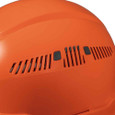 Klein Tools 60901 Hard Hat, Vented, Orange Cap Style with Headlamp