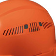 Klein Tools 60901 Hard Hat, Vented, Orange Cap Style with Headlamp