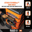 Klein Tools 54815MB MODbox™ Parts Bin Rail Attachment