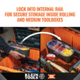 Klein Tools 54815MB MODbox™ Parts Bin Rail Attachment