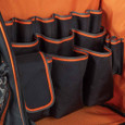Klein Tools 55655 Tradesman Pro™ Tool Station Tool Bag Backpack with Work Light