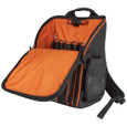 Klein Tools 55655 Tradesman Pro™ Tool Station Tool Bag Backpack with Work Light