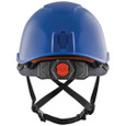 Klein Tools 60148 Safety Helmet, Non-Vented-Class E, with Rechargeable Headlamp, Blue