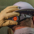 Klein Tools 60406 Hard Hat, Non-vented, Full Brim Style with Headlamp