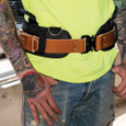 Klein Tools 5826L Quick Release Leather Belt, Large
