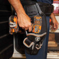 Klein Tools 55917 Tradesman Pro™ Modular Drill Pouch with Belt Clip