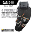 Klein Tools 55917 Tradesman Pro™ Modular Drill Pouch with Belt Clip
