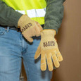 Klein Tools 60608 Leather All Purpose Gloves, Large