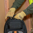 Klein Tools 60608 Leather All Purpose Gloves, Large