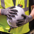 Klein Tools 60587 Knit Dipped Gloves, Cut Level A4, Touchscreen, Small, 2-Pair