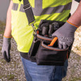 Klein Tools 60587 Knit Dipped Gloves, Cut Level A4, Touchscreen, Small, 2-Pair
