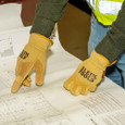 Klein Tools 60609 Leather All Purpose Gloves, X-Large