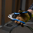 Klein Tools 63016 Heavy-Duty Cable Cutter, Blue, 7 1/2-Inches