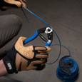 Klein Tools 63016 Heavy-Duty Cable Cutter, Blue, 7 1/2-Inches