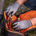 Klein Tools 60588 Knit Dipped Gloves, Cut Level A4, Touchscreen, Medium, 2-Pair