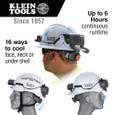 Klein Tools 60155 Cooling Fan for Hard Hat and Safety Helmet
