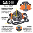 Klein Tools 60553 P100 Half-Mask Respirator, S/M