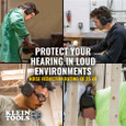 Klein Tools 60613 Behind-the-Head Earmuffs