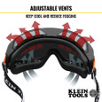 Klein Tools 60480 Safety Goggles, Gray Lens