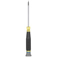Klein Tools 6243 3/32-Inch Slotted Precision Screwdriver, 3-Inch Shank