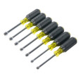 Klein Tools 65160 Nut Driver Set, Metric Nut Drivers, 3-Inch Shafts, 7-Piece