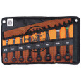 Klein Tools 69408G 90-Tooth Ratcheting Combo Wrench Set, SAE, 8-Piece