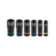 Klein Tools 66010 2-In-1 Impact Socket Set, 12-Point, 6-Piece