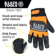 Klein Tools 60619 Winter Thermal Gloves, Medium