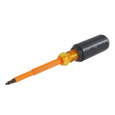 Klein Tools 662-4-INS Insulated Screwdriver, #2 Square, 4-Inch Shank
