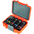 Klein Tools 66040 2-in-1 Impact Socket Set, 12-Point, 5-Piece