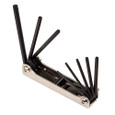 Klein Tools 70586 Folding TORX® Key Set, 8-Key, SAE Sizes