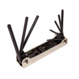Klein Tools 70586 Folding TORX® Key Set, 8-Key, SAE Sizes