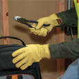 Klein Tools 60603 Cowhide Leather Gloves, Medium