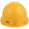 Klein Tools 60535 Hard Hat, Non-Vented, Cap Style, Yellow